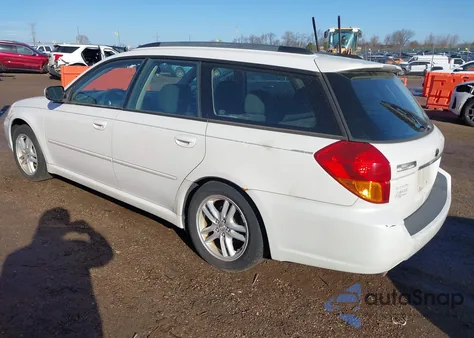 2005 Subaru Legacy 2.5I z USA, uszkodzony, nr VIN 4S3BP616557307964